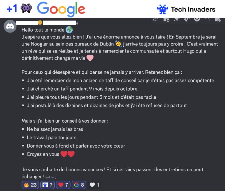 Bootcamp Tech Invaders (French) v.2.2